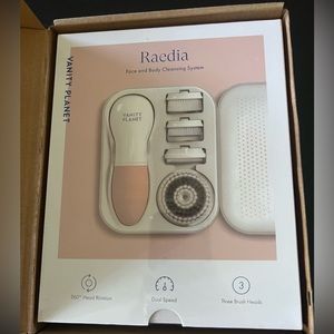 Brand new and unopened Vanity Planet Raedia 2.0 Face and Body Cleansing System